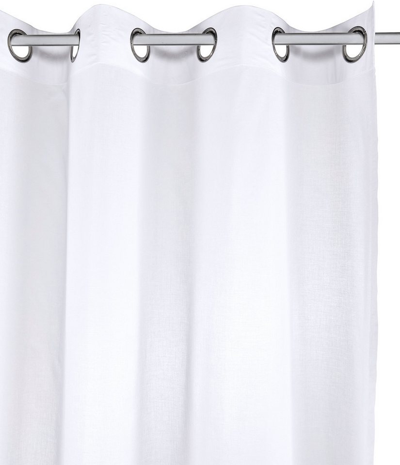Bruno Banani Gardine Nevalla (1 St), Ösen, halbtransparent, Baumwolle, modern, Farbverlauf, Wohnzimmer, Schlafzimmer, halbtransparent – Bild 4 von 5