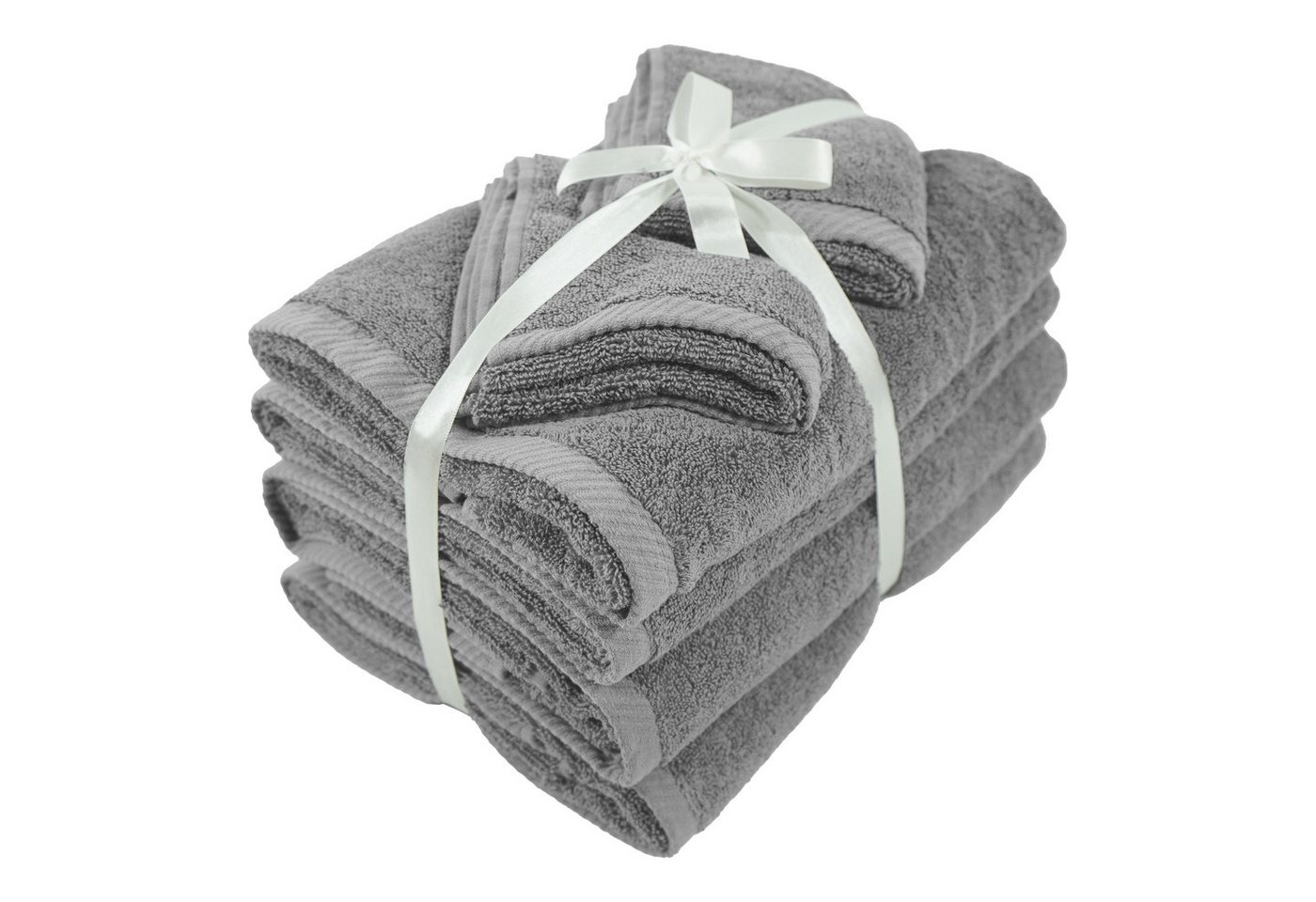 Bruno Banani Handtuch Set Lana, Handtuch-Set in Premium Qualität 600g/m², Frottier (Set, 6-St), hochwertig, weich, flauschige Qualität, 5 Jahre Garantie – Bild 3 von 5