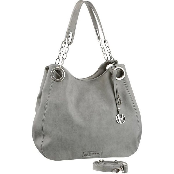 Bruno Banani Henkeltasche, mit Schmuckanhänger und silberfarbenen Details