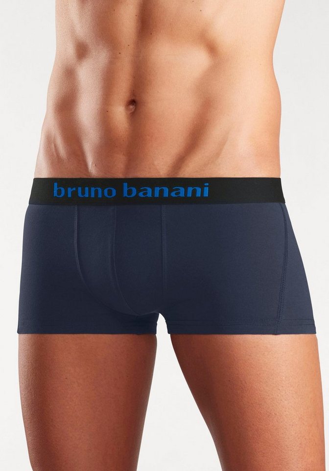 Bruno Banani Hipster (Packung, 4-St) knapp sitzende Boxershorts mit Logo Webbund aus Baumwollmischung – Bild 5 von 5