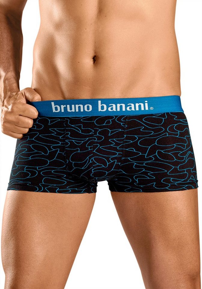 Bruno Banani Hipster (Packung, 4-St) knapp sitzende Boxershorts in uni oder gemustert aus Baumwollmischung – Bild 5 von 5