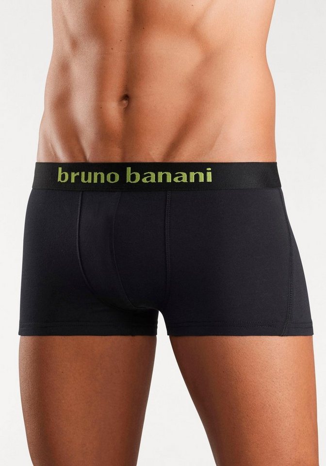 Bruno Banani Hipster (Packung, 4-St) knapp sitzende Boxershorts mit Logo Webbund aus Baumwollmischung – Bild 4 von 5
