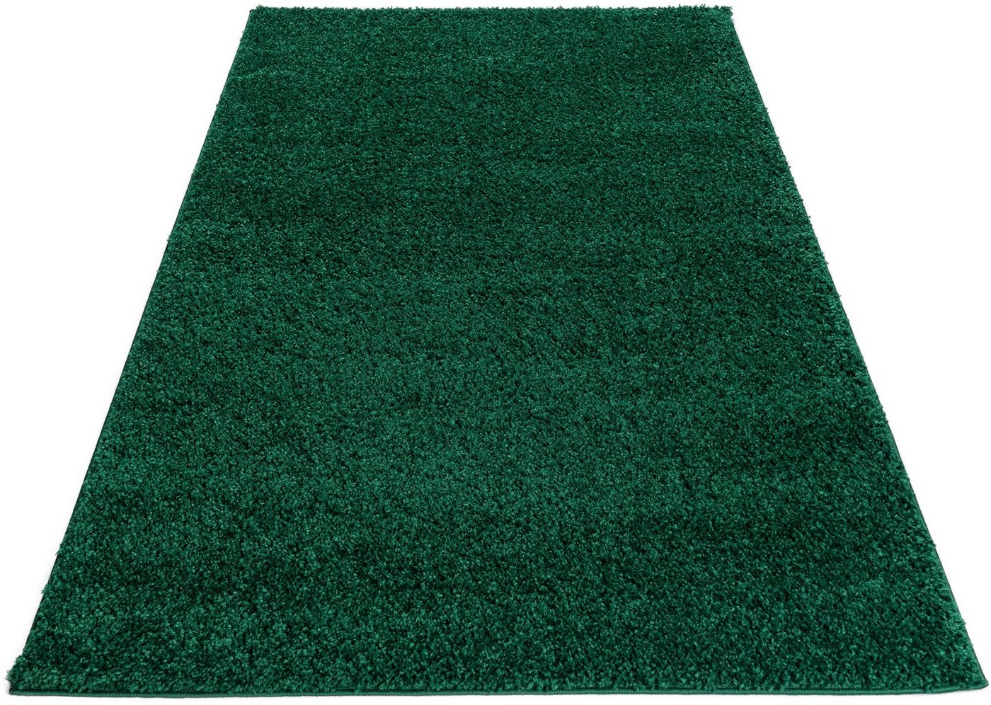Bruno Banani Hochflor-Teppich Shaggy Soft, rechteckig, Höhe: 30 mm, gewebt, Uni Farben, besonders weich und kuschelig, Kundenliebling – Bild 2 von 5