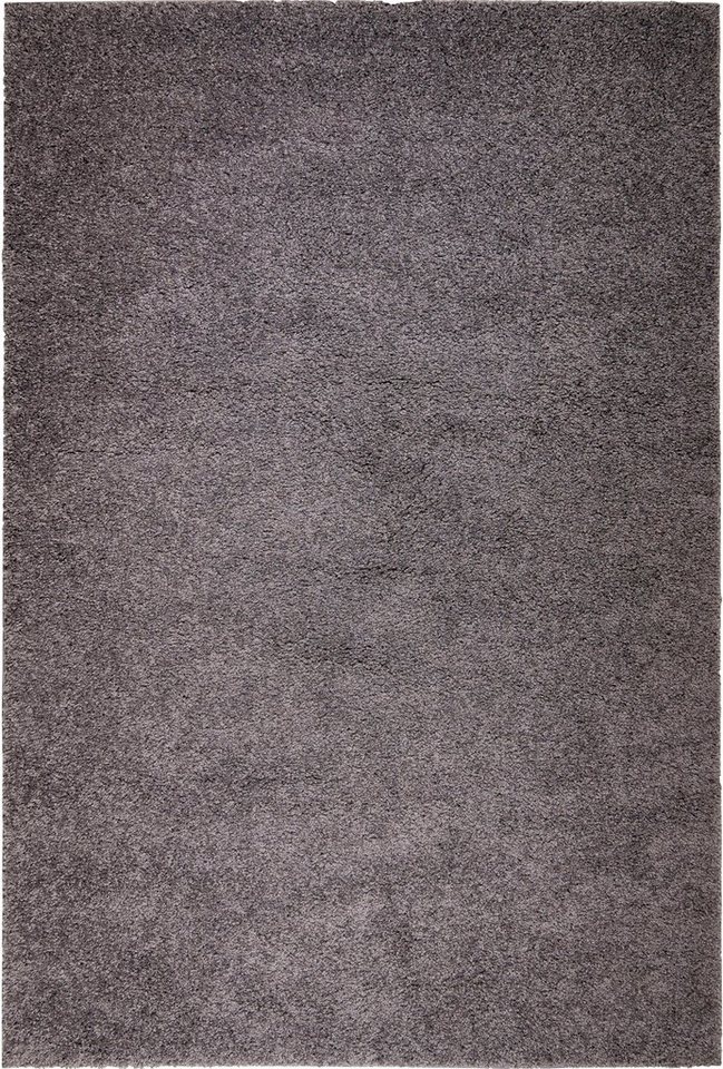 Bruno Banani Hochflor-Teppich Shaggy Soft, rechteckig, Höhe: 30 mm, gewebt, Uni Farben, besonders weich und kuschelig, Kundenliebling – Bild 4 von 5