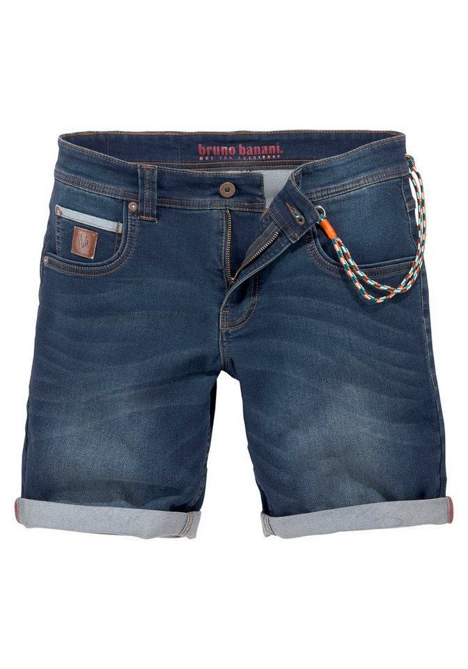 Bruno Banani Jeansshorts (Set, 2-tlg., mit Band) bequemer Sitz, gerade Beinform, mit praktischen Taschen – Bild 5 von 5