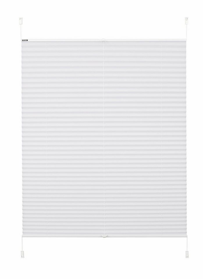 Bruno Banani Plissee Lagos, ohne Bohren, Lichtschutz, verspannt, Lichtschutz, ohne Bohren, verspannt, Klemmfix, Fixmaß, Bestseller mit über 500 4,5-Sterne-Bewer – Bild 4 von 5