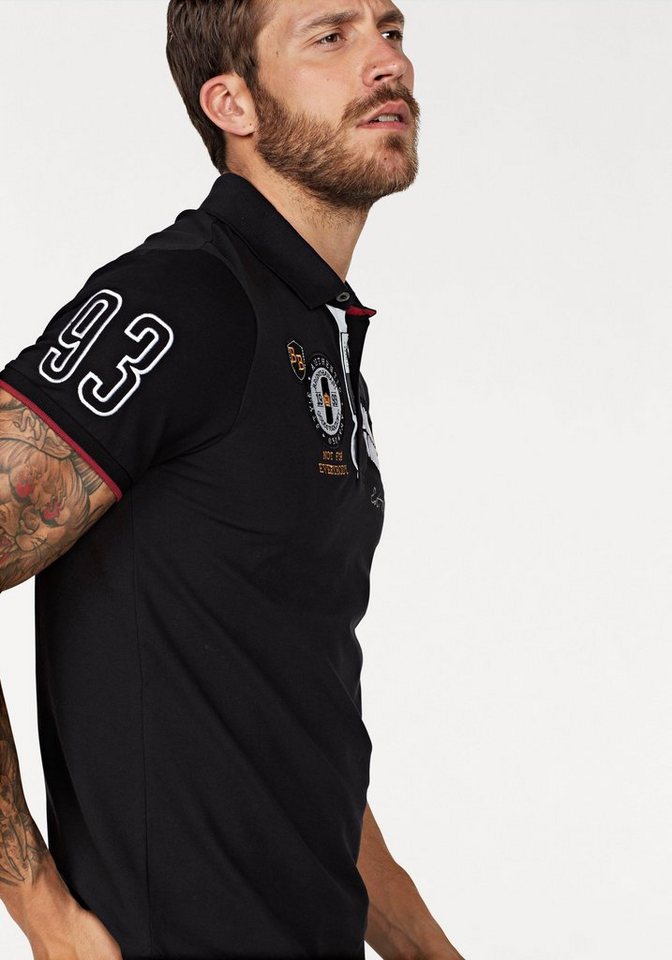 Bruno Banani Poloshirt Kurzarm, körpernahe Passform, unifarben, Polokragen – Bild 3 von 5