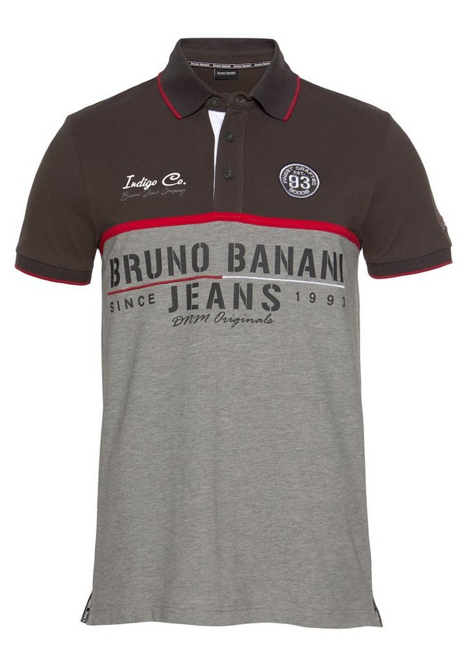 Bruno Banani Poloshirt Kurzarm, körpernahe Passform, mit Polokragen – Bild 5 von 5