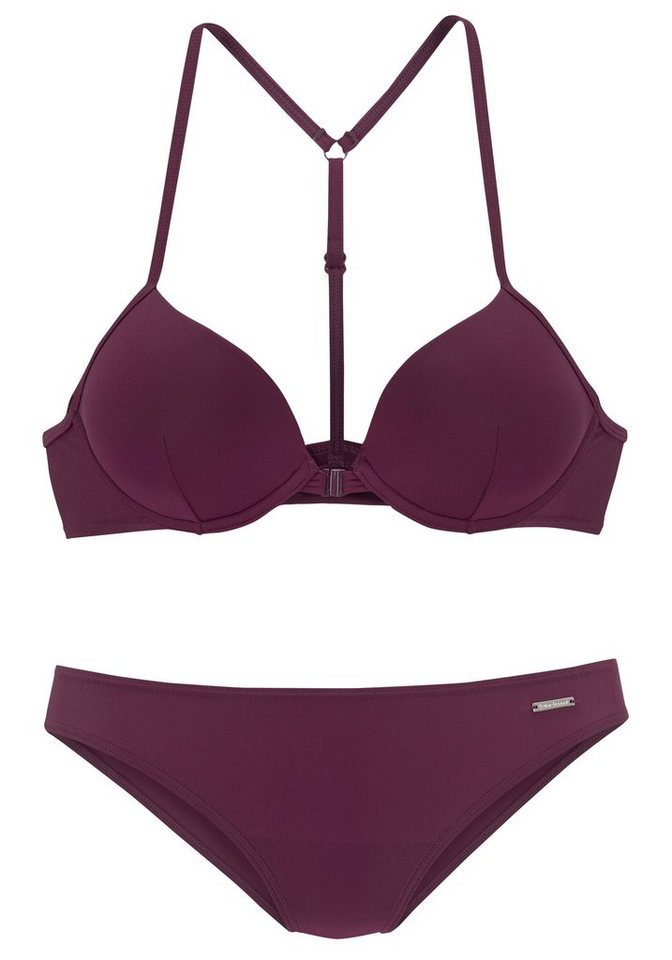 Bruno Banani Push-Up-Bikini mit Vorderverschluss – Bild 2 von 5