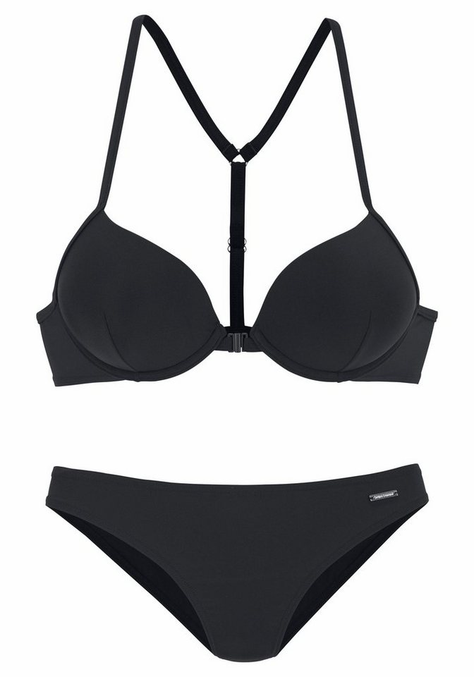 Bruno Banani Push-Up-Bikini mit Vorderverschluss – Bild 2 von 5