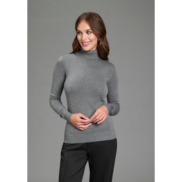Bruno Banani Rollkragenpullover mit Rollkragen, figurbetonte Passform