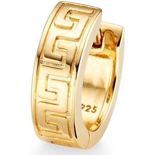 Bruno Banani Single-Creole Schmuck Geschenk Silber 925 Ohrschmuck Ohrring Single