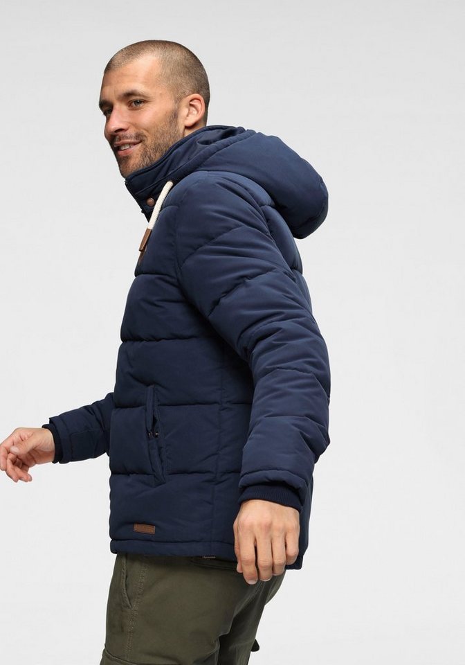 Bruno Banani Steppjacke leicht, wasserabweisend, modischer Stil, mit dekorativen Badges – Bild 2 von 5