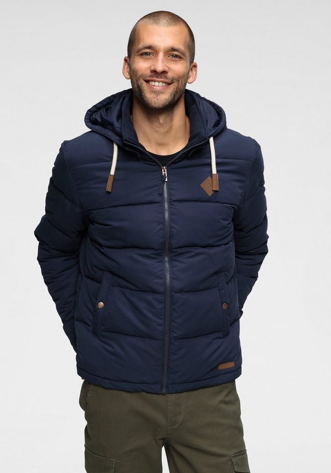 Bruno Banani Steppjacke leicht, wasserabweisend, modischer Stil, mit dekorativen Badges – Bild 5 von 5