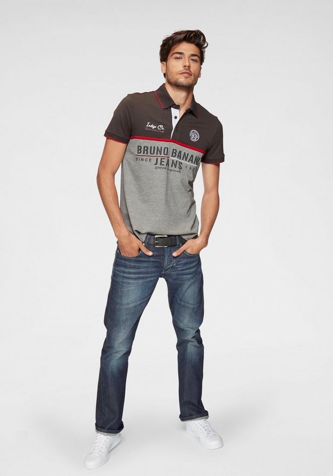 Bruno Banani Straight-Jeans Dylan gerade Beinform, Used-Waschung, niedrige Leibhöhe – Bild 3 von 5