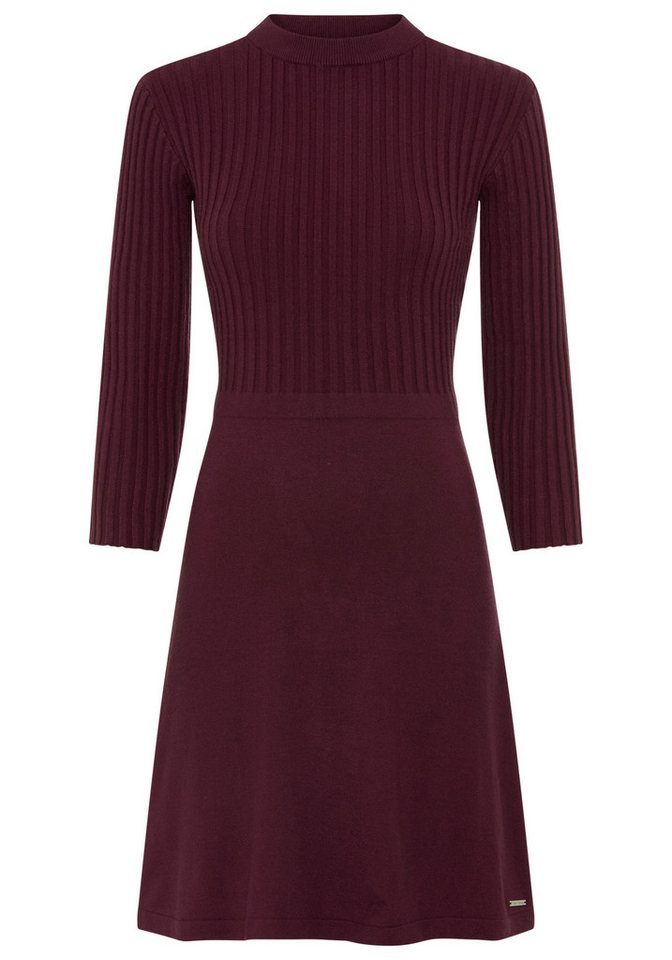 Bruno Banani Strickkleid mit ausgestellter Passform, Mini-Länge, auch in großen Größen – Bild 5 von 5