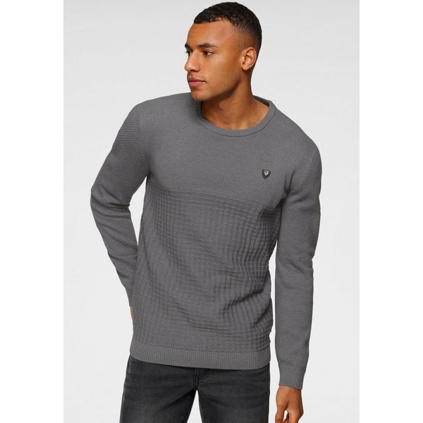 Bruno Banani Strickpullover mit modischer Struktur
