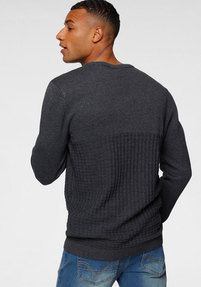 Bruno Banani Strickpullover mit modischer Struktur – Bild 2 von 5