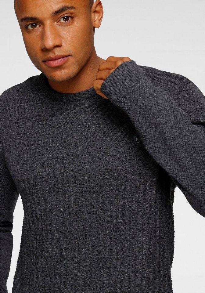Bruno Banani Strickpullover mit modischer Struktur – Bild 3 von 5