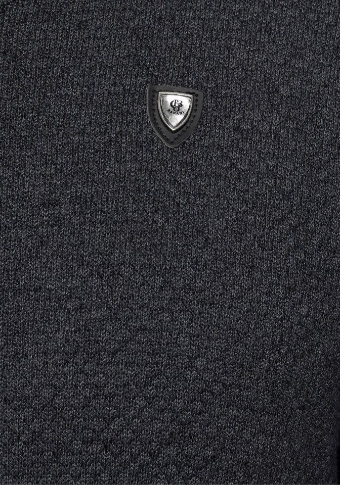 Bruno Banani Strickpullover mit modischer Struktur – Bild 5 von 5