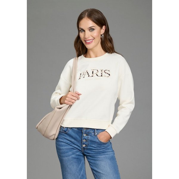 Bruno Banani Sweatshirt mit Animal Frontprint mit Rundhalsausschnitt, moderner Druck