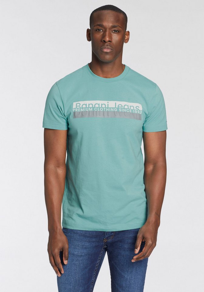 Bruno Banani T-Shirt mit modischem Frontprint – Bild 2 von 5