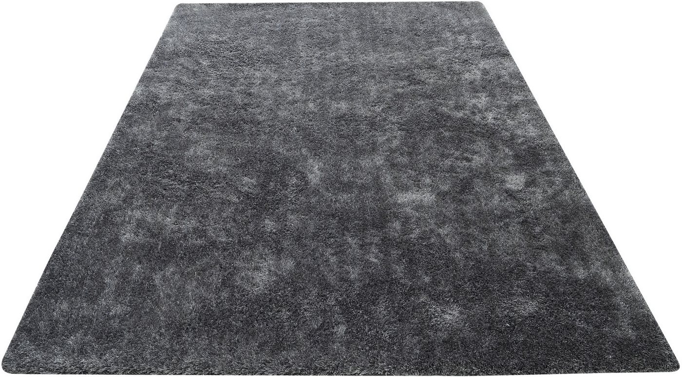 Bruno Banani Teppich Dana Teppich, besonders weich und kuschelig, Kundenliebling, rechteckig, Höhe: 30 mm, uni, Mikrofaser Teppiche, Wohnzimmer, Schlafzimmer, E – Bild 3 von 5