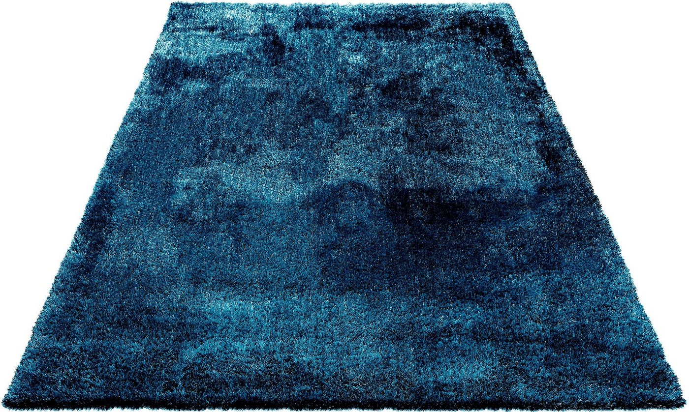 Bruno Banani Teppich Dana Teppich, besonders weich und kuschelig, Kundenliebling, rechteckig, Höhe: 30 mm, uni, Mikrofaser Teppiche, Wohnzimmer, Schlafzimmer, E – Bild 3 von 5