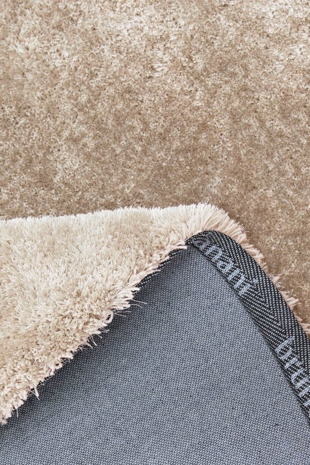 Bruno Banani Teppich Dana Teppich, besonders weich und kuschelig, Kundenliebling, rund, Höhe: 30 mm, uni, Mikrofaser Teppiche, Wohnzimmer, Schlafzimmer, Esszimm – Bild 5 von 5