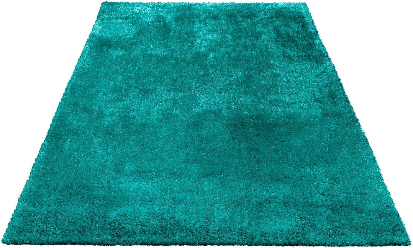 Bruno Banani Teppich Dana Teppich, besonders weich und kuschelig, Kundenliebling, rechteckig, Höhe: 30 mm, uni, Mikrofaser Teppiche, Wohnzimmer, Schlafzimmer, E – Bild 3 von 5
