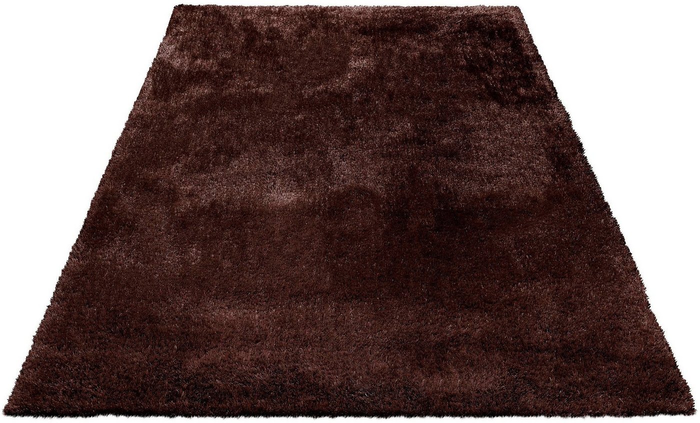 Bruno Banani Teppich Dana Teppich, besonders weich und kuschelig, Kundenliebling, rechteckig, Höhe: 30 mm, uni, Mikrofaser Teppiche, Wohnzimmer, Schlafzimmer, E – Bild 3 von 5