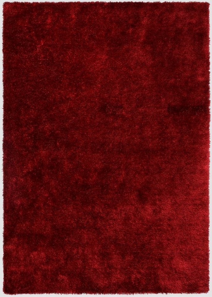 Bruno Banani Teppich Dana Teppich, besonders weich und kuschelig, Kundenliebling, rechteckig, Höhe: 30 mm, uni, Mikrofaser Teppiche, Wohnzimmer, Schlafzimmer, E – Bild 2 von 5