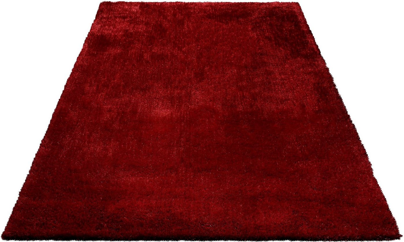 Bruno Banani Teppich Dana Teppich, besonders weich und kuschelig, Kundenliebling, rechteckig, Höhe: 30 mm, uni, Mikrofaser Teppiche, Wohnzimmer, Schlafzimmer, E – Bild 3 von 5