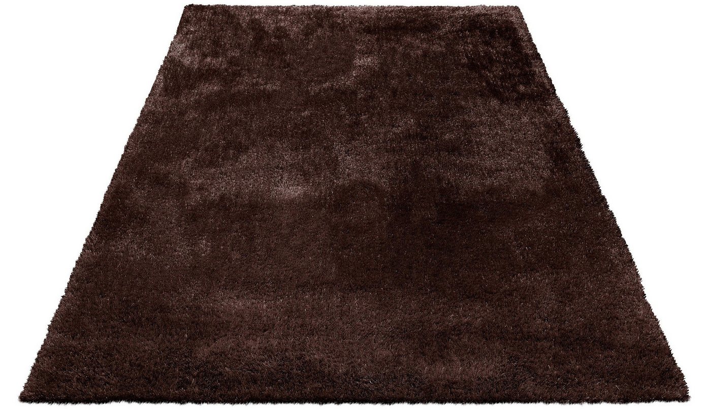 Bruno Banani Teppich Dana Teppich, besonders weich und kuschelig, Kundenliebling, rechteckig, Höhe: 30 mm, uni, Mikrofaser Teppiche, Wohnzimmer, Schlafzimmer, E – Bild 3 von 5