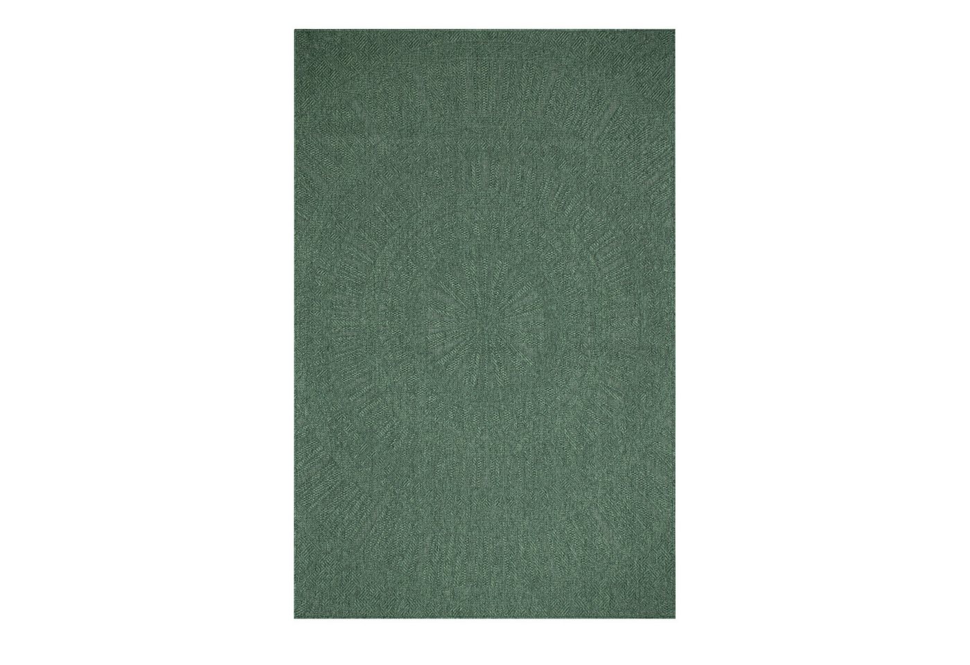 Bruno Banani Teppich Solan, ethno, boho-inspiriert, In- und Outdoor geeignet, rechteckig, Höhe: 5 mm, Mandala, Kreise, Küche, Wohnzimmer, Camping, Balkon – Bild 2 von 5