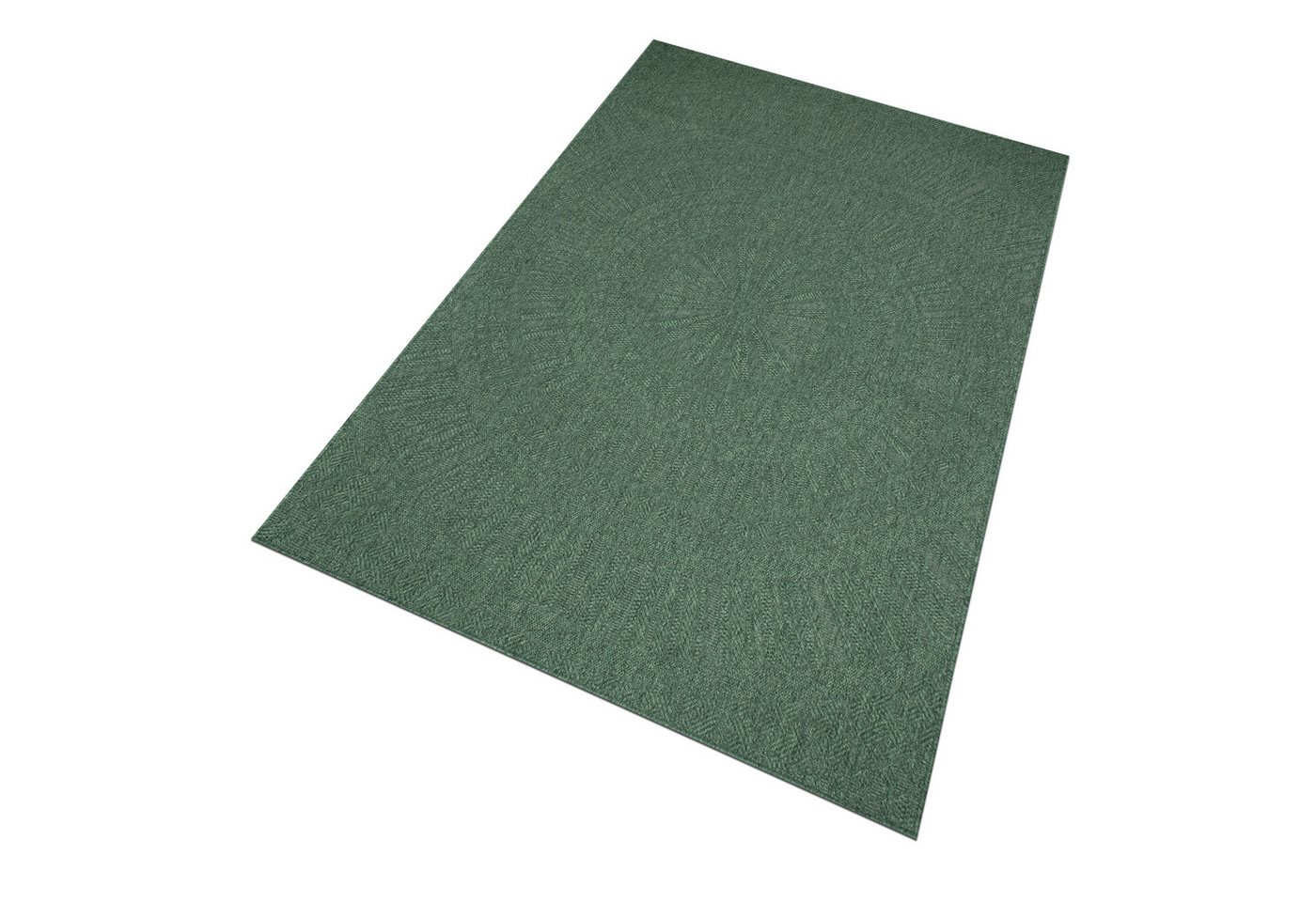 Bruno Banani Teppich Solan, ethno, boho-inspiriert, In- und Outdoor geeignet, rechteckig, Höhe: 5 mm, Mandala, Kreise, Küche, Wohnzimmer, Camping, Balkon – Bild 4 von 5