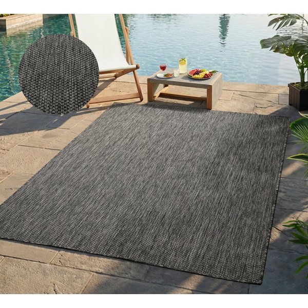 Bruno Banani Teppich Venezia, auch als Läufer, rechteckig, Höhe: 4 mm, In- und Outdoor geeignet, Sisal-Optik, Wetterfest & UV-beständig