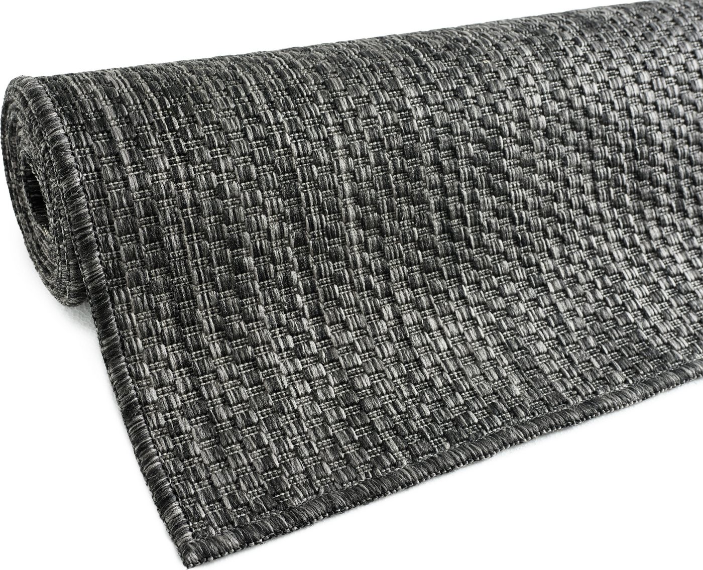 Bruno Banani Teppich Venezia, auch als Läufer, rechteckig, Höhe: 4 mm, In- und Outdoor geeignet, Sisal-Optik, Wetterfest & UV-beständig – Bild 5 von 5