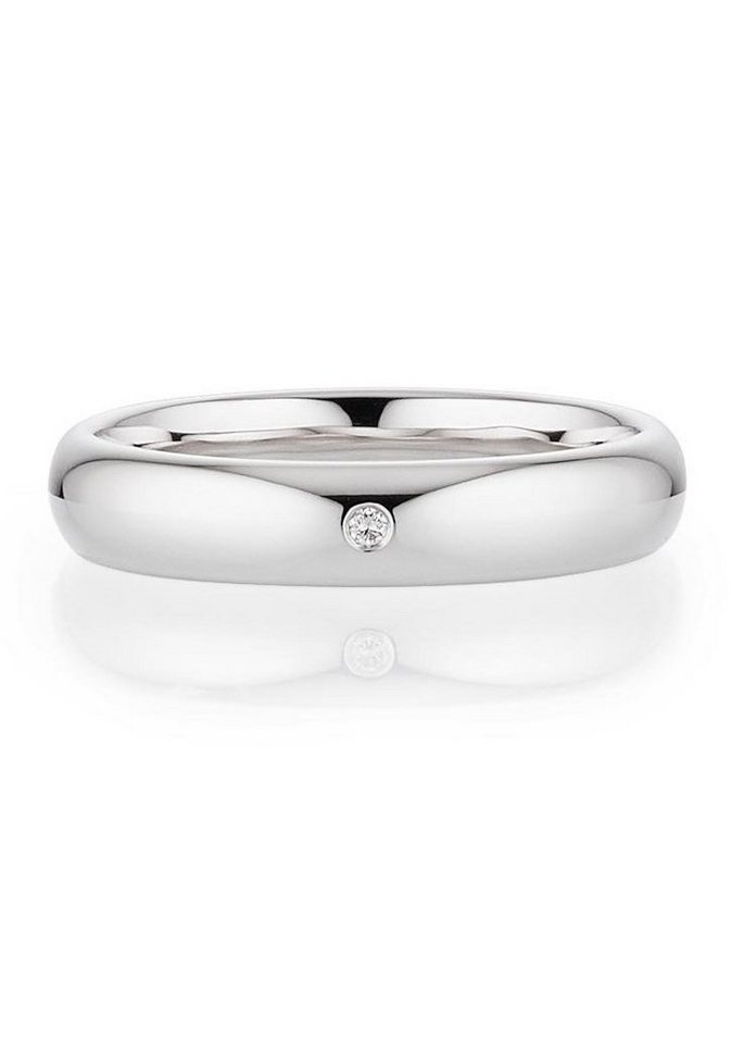 Bruno Banani Trauring Schmuck Geschenk Ehering Hochzeit Damenring Herrenring, wahlweise mit oder ohne Brillant, Made in Germany – Bild 2 von 3