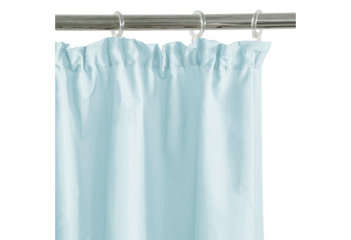 Bruno Banani Vorhang Lagan, 2er-Set, blickdicht, Kräuselband (2 St), blickdicht, Polyester, 2-er Set, gewebt, Microfaser, versch. Größen, einfarbig, Bestseller – Bild 4 von 5