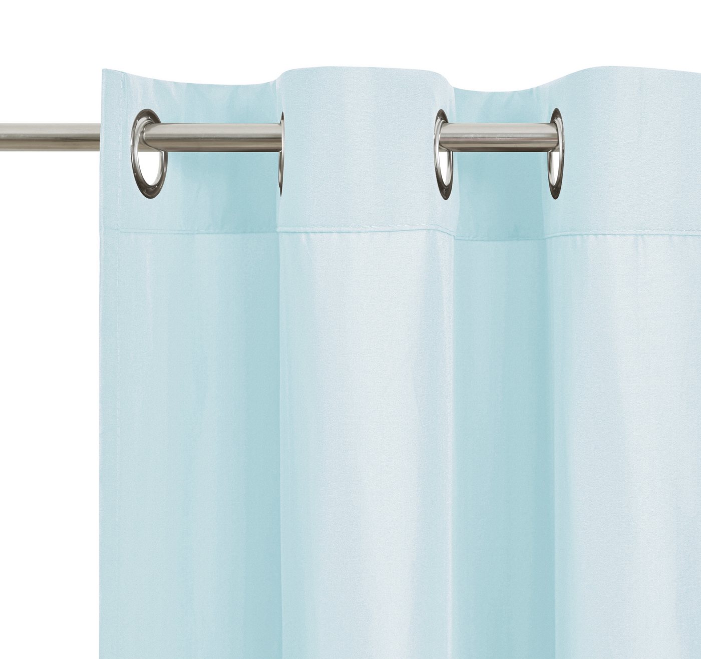 Bruno Banani Vorhang Lagan, 2er- Set, blickdicht, Polyester (2 St), blickdicht, Polyester, 2-er Set, gewebt, Microfaser, versch. Größen, einfarbig, Bestseller – Bild 4 von 5