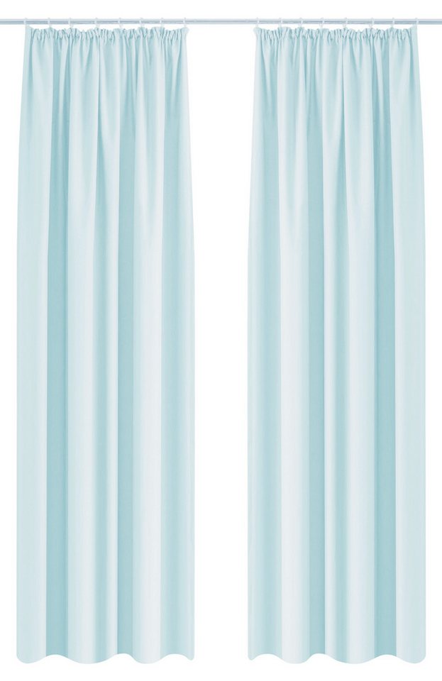 Bruno Banani Vorhang Lagan, 2er-Set, blickdicht, Kräuselband (2 St), blickdicht, Polyester, 2-er Set, gewebt, Microfaser, versch. Größen, einfarbig, Bestseller – Bild 2 von 5