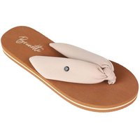 BRUNOTTI Damen Badeslipper Chiara Woven, Größe 40 in Braun