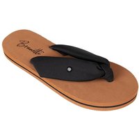 BRUNOTTI Damen Badeslipper Chiara Woven, Größe 37 in Braun