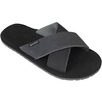 BRUNOTTI Herren Badeslipper Capu Mannu Cross, Größe 42 in Schwarz