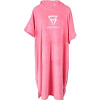 BRUNOTTI Herren Poncho Poncho-Solid Poncho, Größe ONE SIZE in Pink