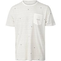 BRUNOTTI Herren Shirt Axle-Stripe, Größe S in Weiß