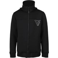 BRUNOTTI Herren Sweatshirt Stickers, Größe M in Schwarz