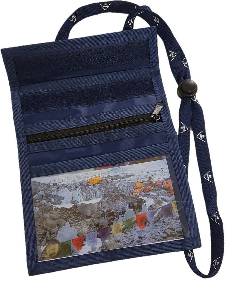 everest 1953 Brustbeutel everest 1953 Brustbeutel Sichtfenster Brustsafe Brusttasche Outdoor, verstellbare Umhängschnur, faltbar, unverwüstlich – Bild 3 von 5
