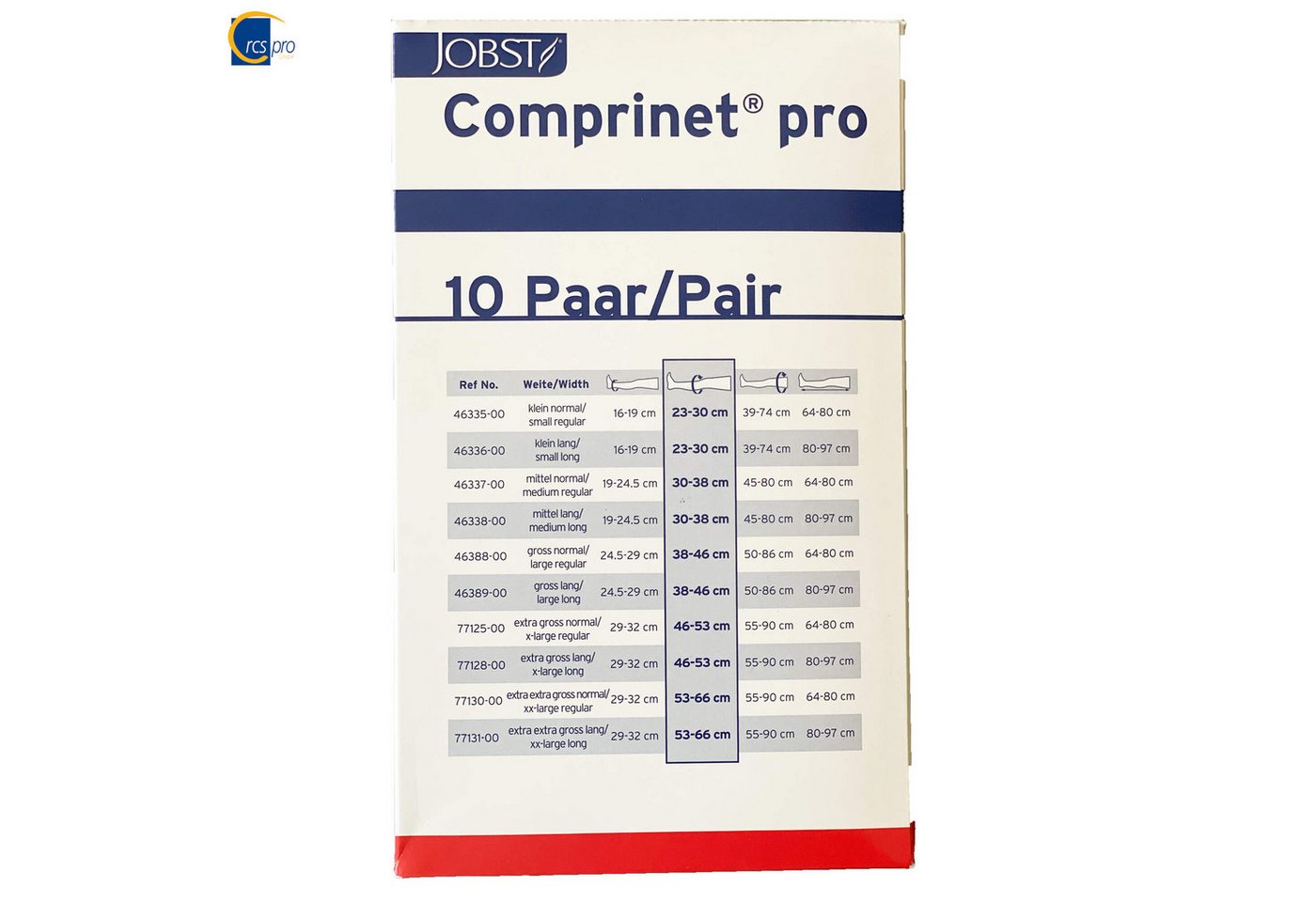 BSN medical GmbH Kompressionsstrümpfe Comprinet pro Strumpf oberschenk lang – Bild 4 von 5